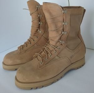 Men's Belleville Desert Tan Army Combat Military Boots Size 11 W